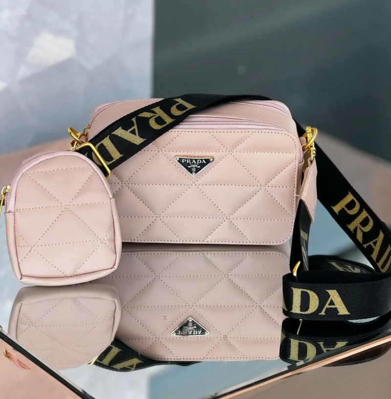 bolso prada rosado