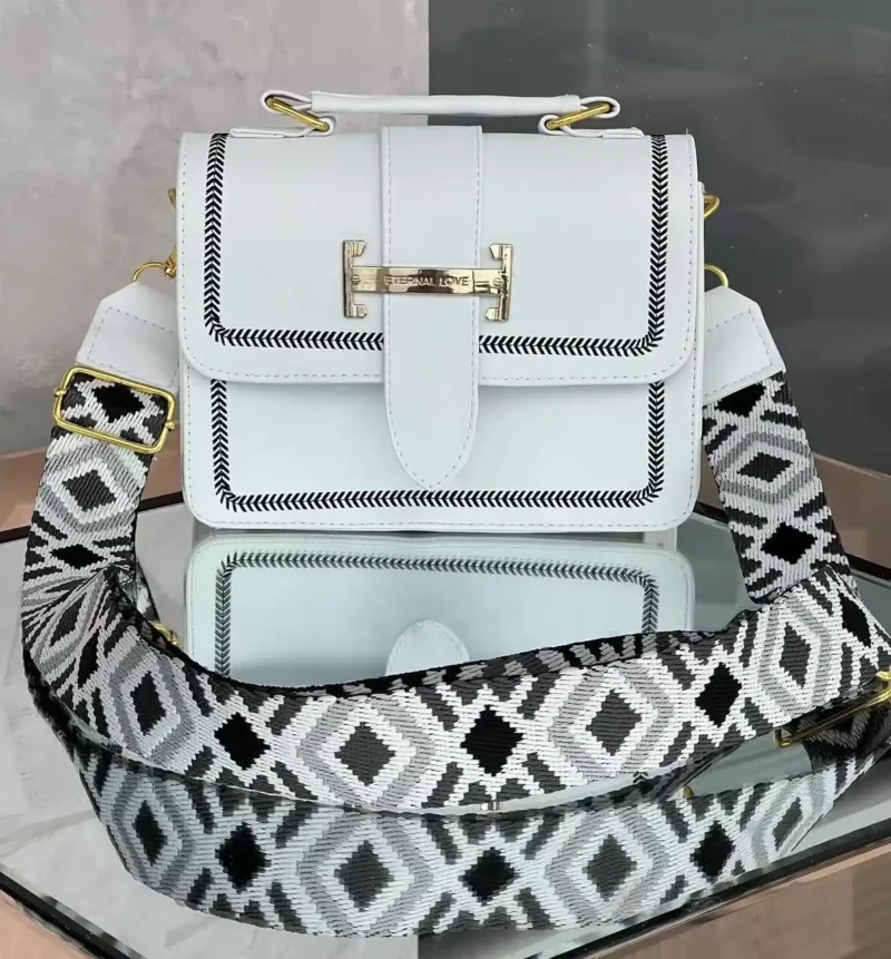 Bolso Cajita Sultana Blanco