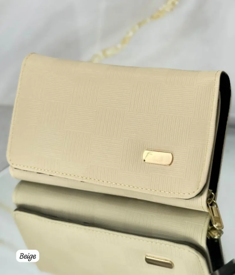 billetera Roma beige