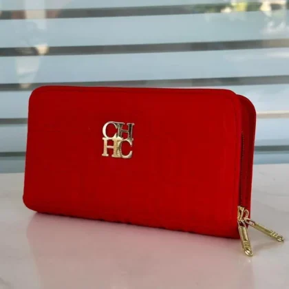 Billetera Para Mujer CH roja