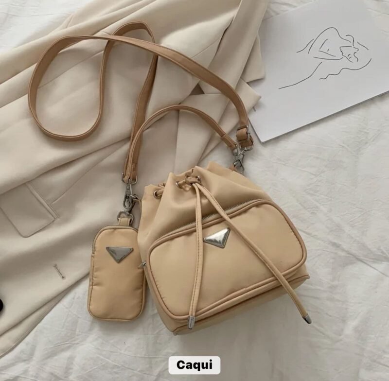 bolso tulita prada Rojo caqui