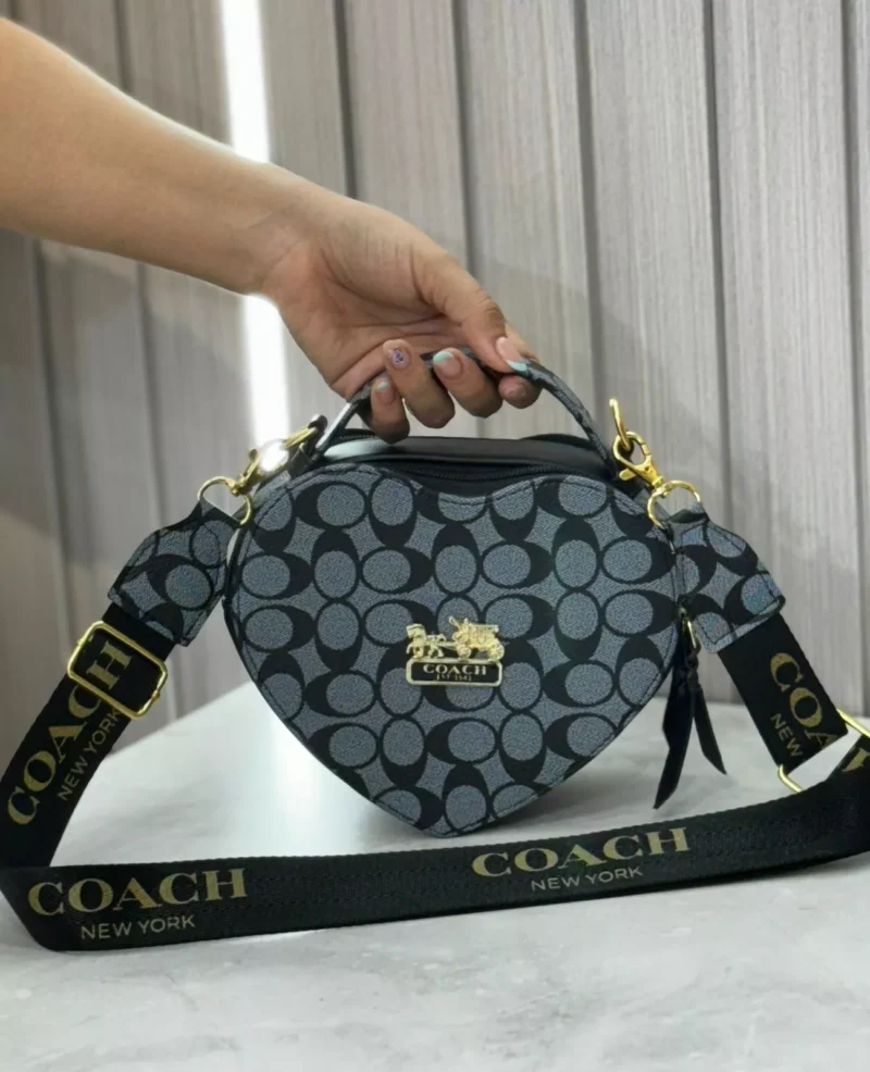 bolso corazon coach